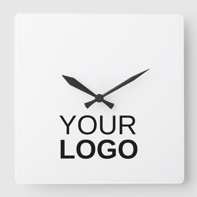 Acrylmauer Quadratische Wanduhr (Vorderseite)