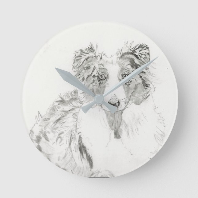 Acrylmauer Runde Wanduhr (Vorderseite)