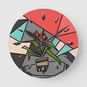 Acrylmauer Runde Wanduhr