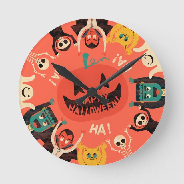 Acrylmauer Runde Wanduhr (Vorderseite)