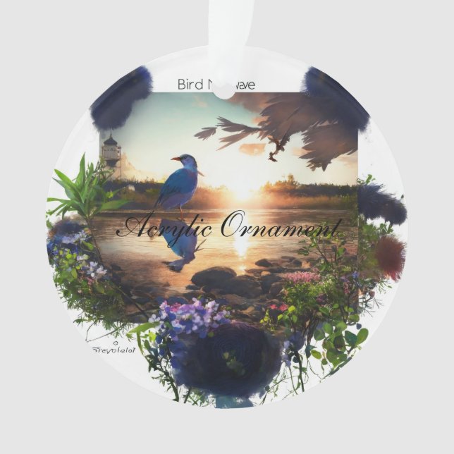 Acrylschmuck Ornament (Vorderseite)