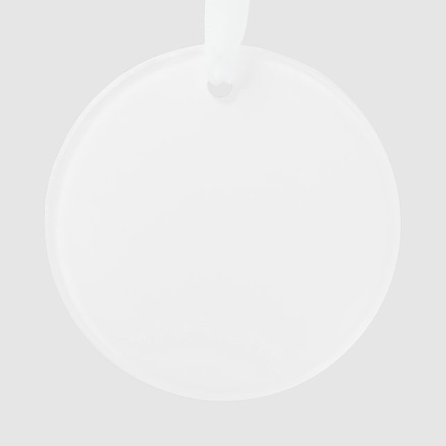 Acrylschmuck Ornament (Vorderseite)