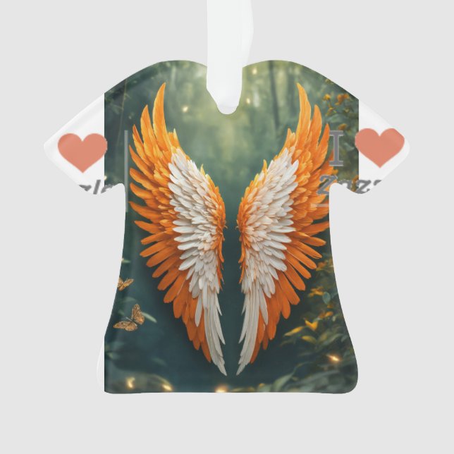 Acrylschmuck Ornament (Vorderseite)