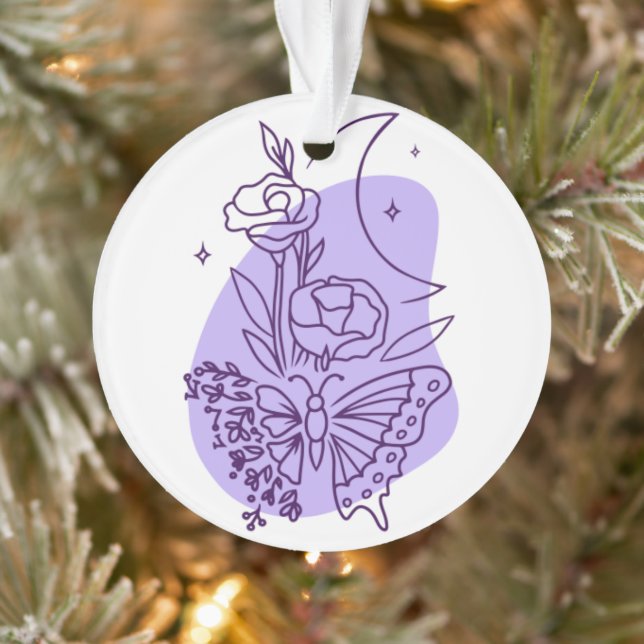 Acrylschmuck Ornament (Baum)