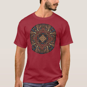 Acrylvisionmandala-Kunst-Shirt T-Shirt
