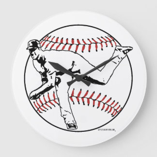 Acrylwand-Uhr, rund (groß) Große Wanduhr