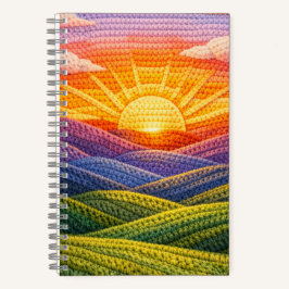 Acrylwolle Notizbuch