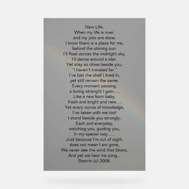 Acrylzeichen auf FOTOGRAPH-DESIGN Acrylschild (Vorderseite)