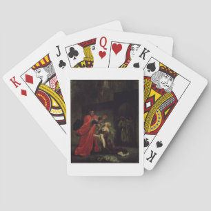 Act I, scene 3: Desdemona kneeling at her father's Spielkarten