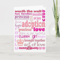 ACT of LIEBE=BABY MÄDCHEN ADOPTION=GRATULATIONEN