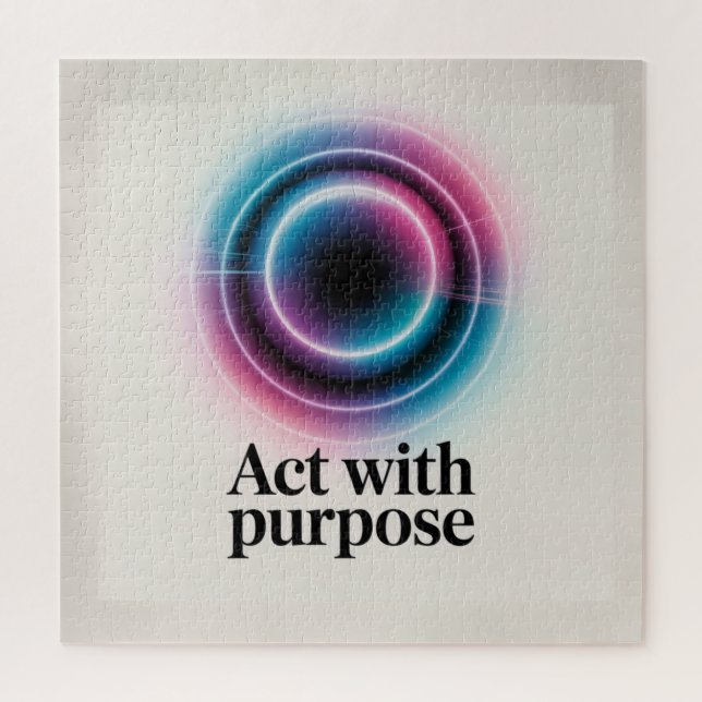Act With Purpose Puzzle (Vertikal)