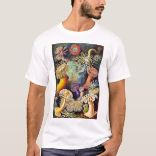 Actiniae Illustration Germa Ernst Haeckel T-Shirt