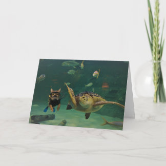 Action Cats! Card Karte