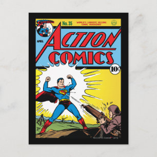 Action-Comic #35 Postkarte