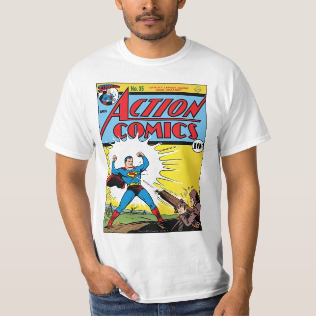 Action-Comic #35 T-Shirt (Vorderseite)