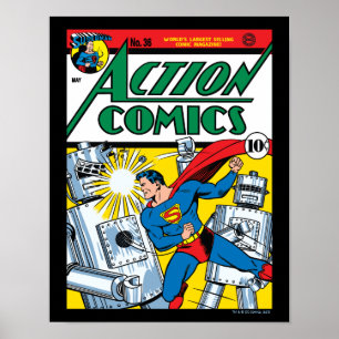 Action-Comic #36 Poster