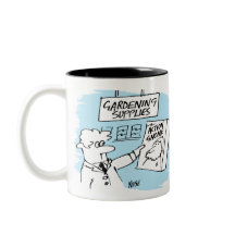 Action Gnome im Gartencenter