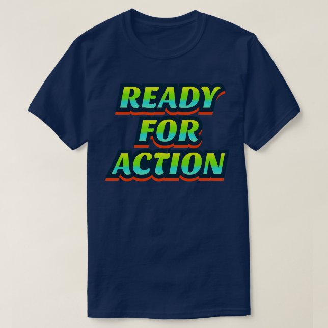 Action Graffiti T-Shirt (Design vorne)