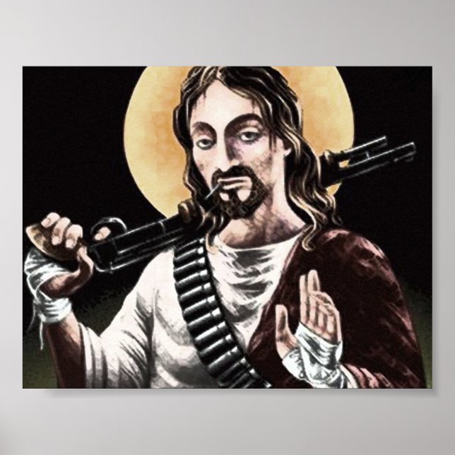 Action Jesus Poster (Vorne)