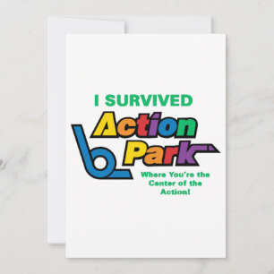 Action Park Survivor Einladung