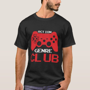Action-Spielgenre-Club T-Shirt