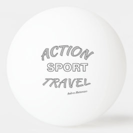 Action Sport Travel Tischtennisball