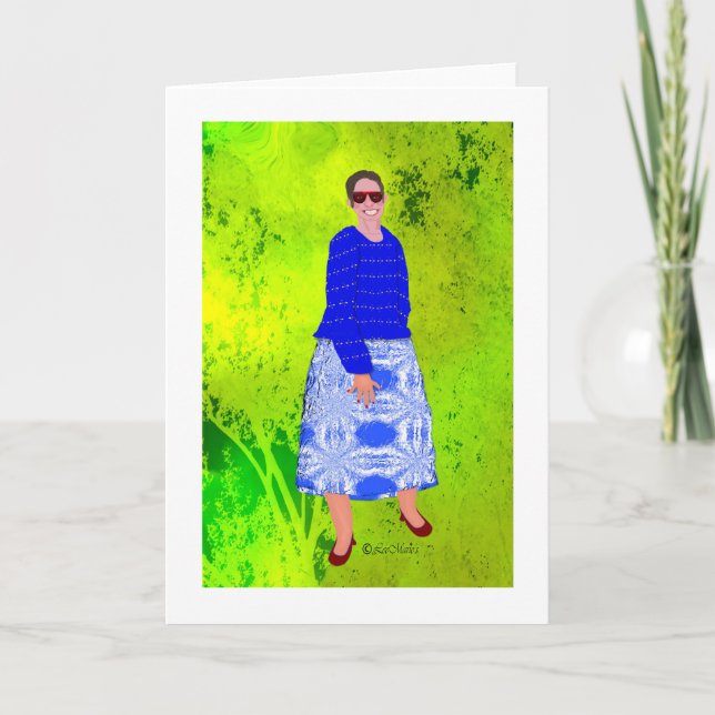 Active LeeMarie's kreatives Design Karte (Vorderseite)