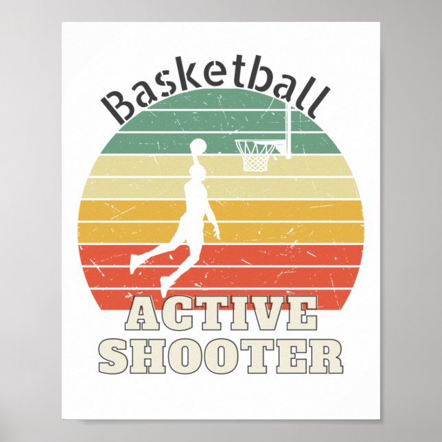 Active Shooter Basketball 1 Poster (Vorne)