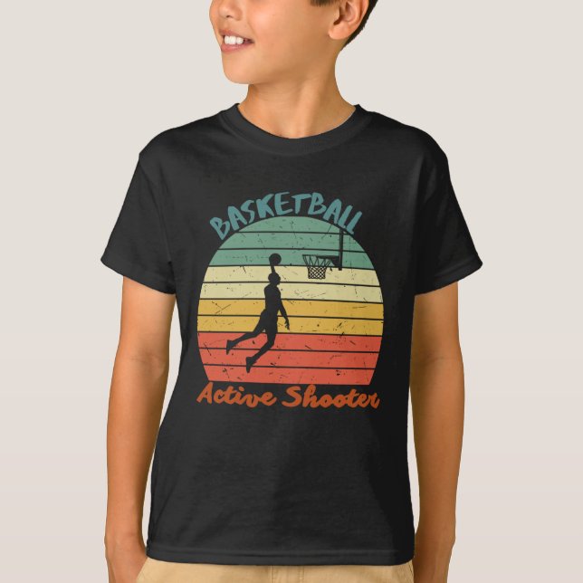Active Shooter Basketball 8 T-Shirt (Vorderseite)