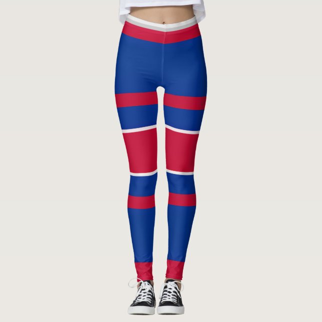 Activewear-Leggings SHORTY "TEAMFARBE #10" Leggings (Vorderseite)
