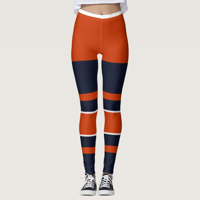 Activewear-Leggings SHORTY "TEAMFARBE #3" Leggings (Vorderseite)