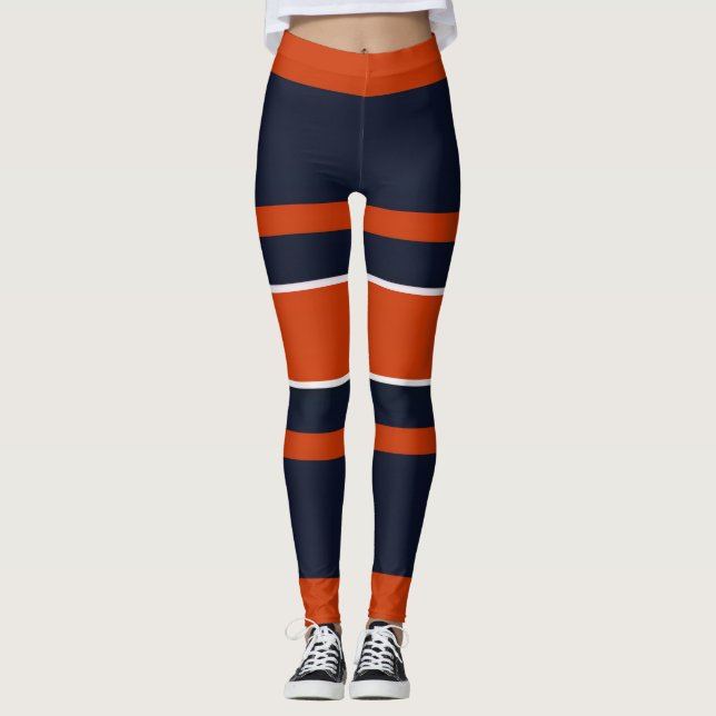 Activewear Leggings SHORTY "TEAMFARBE #4" -  (Vorderseite)