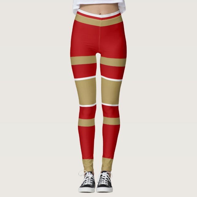 Activewear-Leggings SHORTY "TEAMFARBE #9" Leggings (Vorderseite)