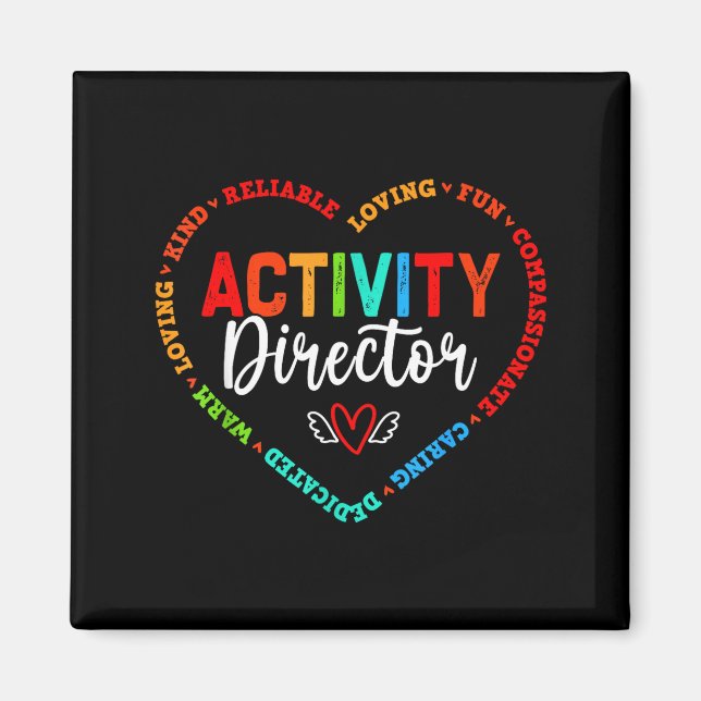Activity Director Squad Professionals Week Magnet (Vorne)