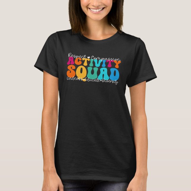 Activity Squad Appreciation Week Back to School T-Shirt (Vorderseite)