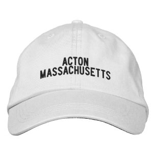 Acton Massachusetts Hat Bestickte Baseballkappe
