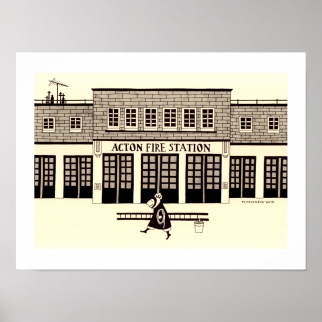 Acton Szene Poster (Vorne)