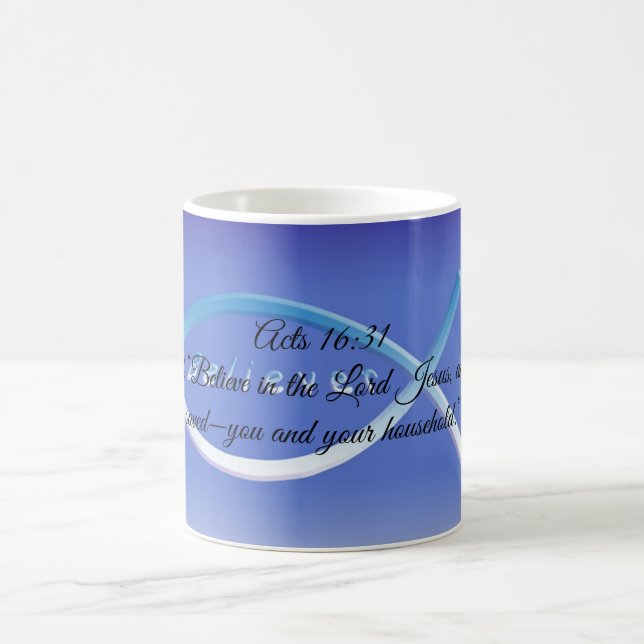 Acts 16:31 Tasse (Mittel)