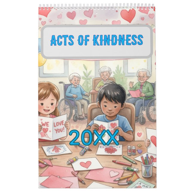 Acts of Kindness childhood Memories Calendar Kalender (Titelbild)