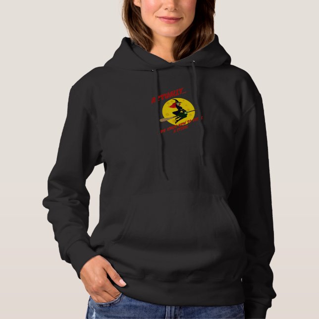 Actually   I Do Know How To Drive a Stick  Hoodie (Vorderseite)