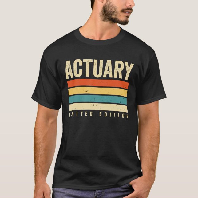 Actuary Limited Edition T-Shirt (Vorderseite)