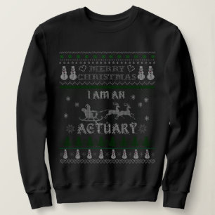 Actuary Sweatshirt Funny Christmas Geschenke für F