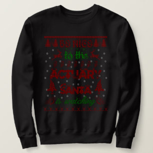 Actuary Sweatshirt Funny Christmas Geschenke für M