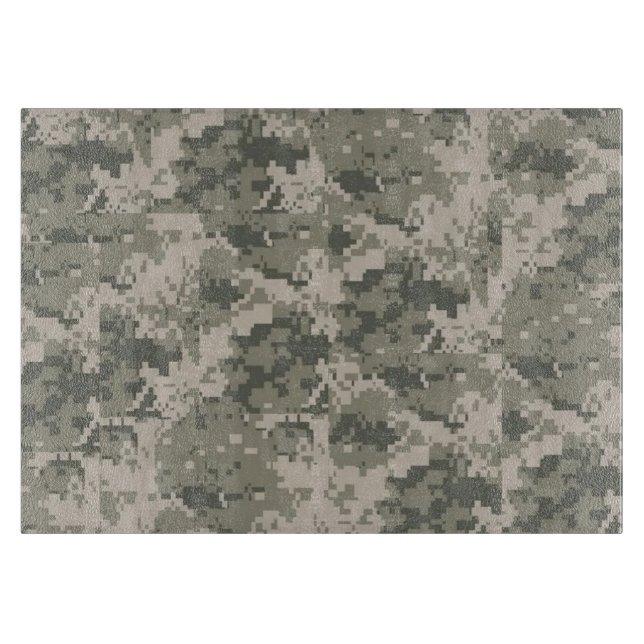 ACU Camouflage Camouflage Digital Glass Cutting Bo Schneidebrett (Vorderseite)