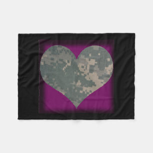 Acu Militäruniform Truppen Camo Tarnung Fleecedecke