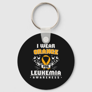 Acute Leukämie Survivor Leukämie Bewusstseinsband Schlüsselanhänger