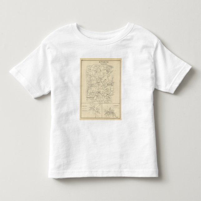 Acworth, Sullivan County Kleinkind T-shirt (Vorderseite)