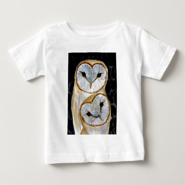 ad2barnowl10x15.jpg baby t-shirt (Vorderseite)