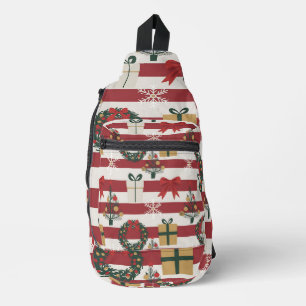 AD 004 - Weihnachts-Digitalgrafikmuster Crossbody Bag