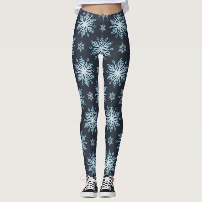 AD 013 - Digitales Weihnachtsbild Leggings (Vorderseite)